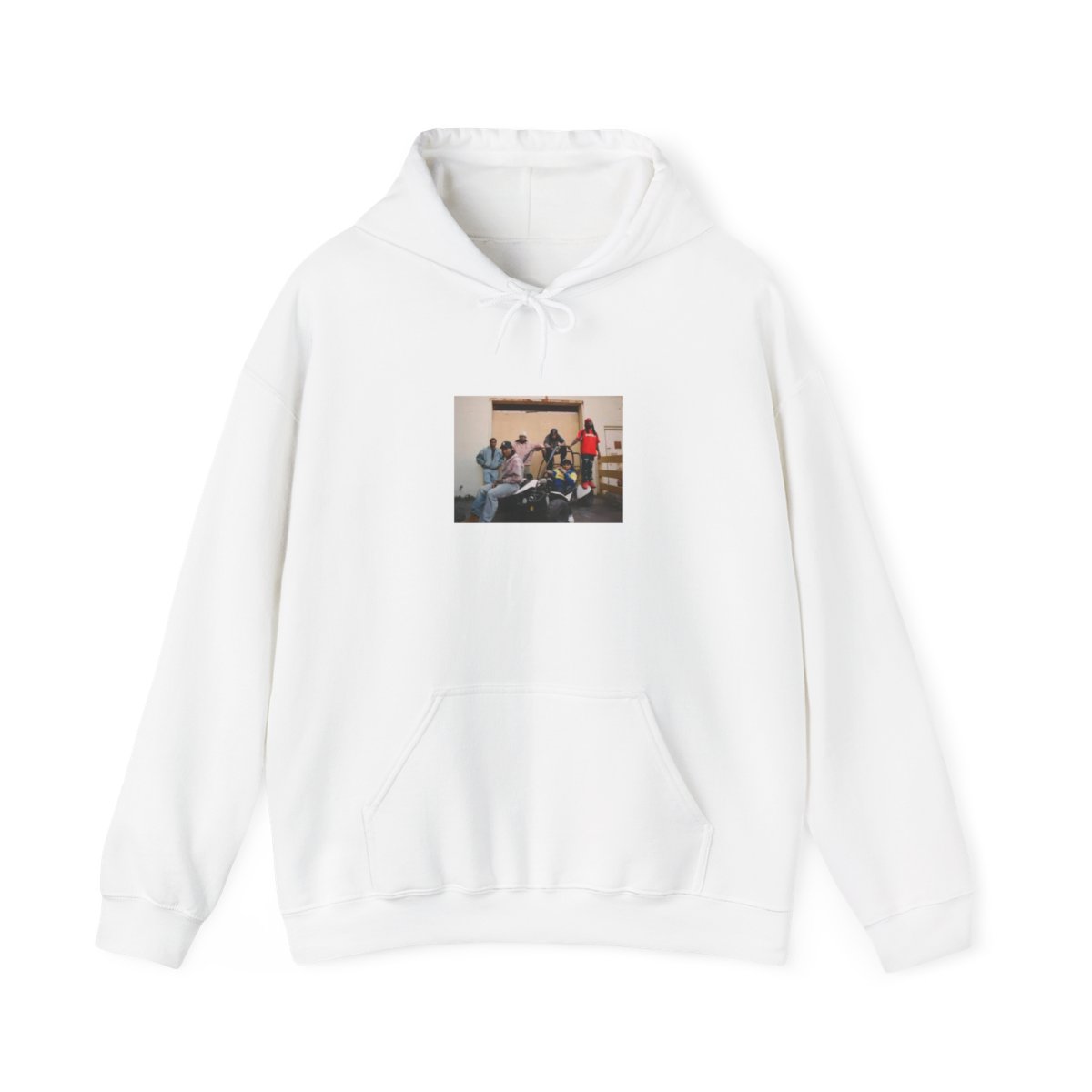 AMP Hoodie #3 - alternate angle 2, merchandise