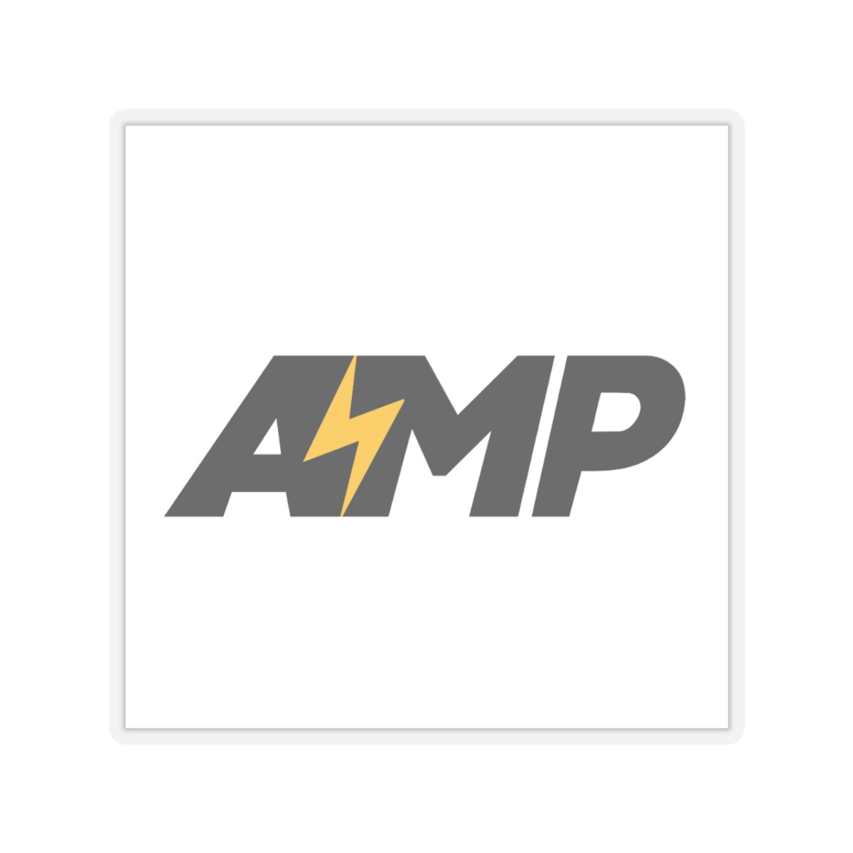 AMP Sticker #7 - alternate angle 1, merchandise