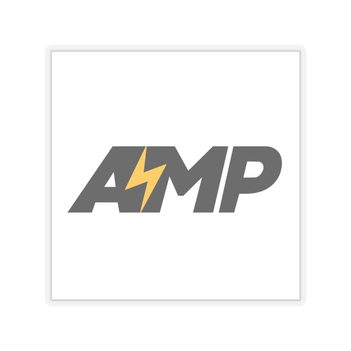 AMP Sticker #7 - alternate angle 2, merchandise