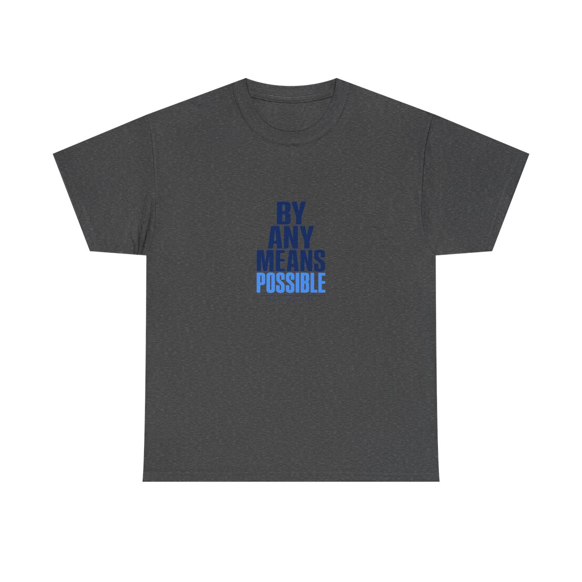 AMP "By Any Means Possible" Unisex Tee - alternate angle 2, merchandise