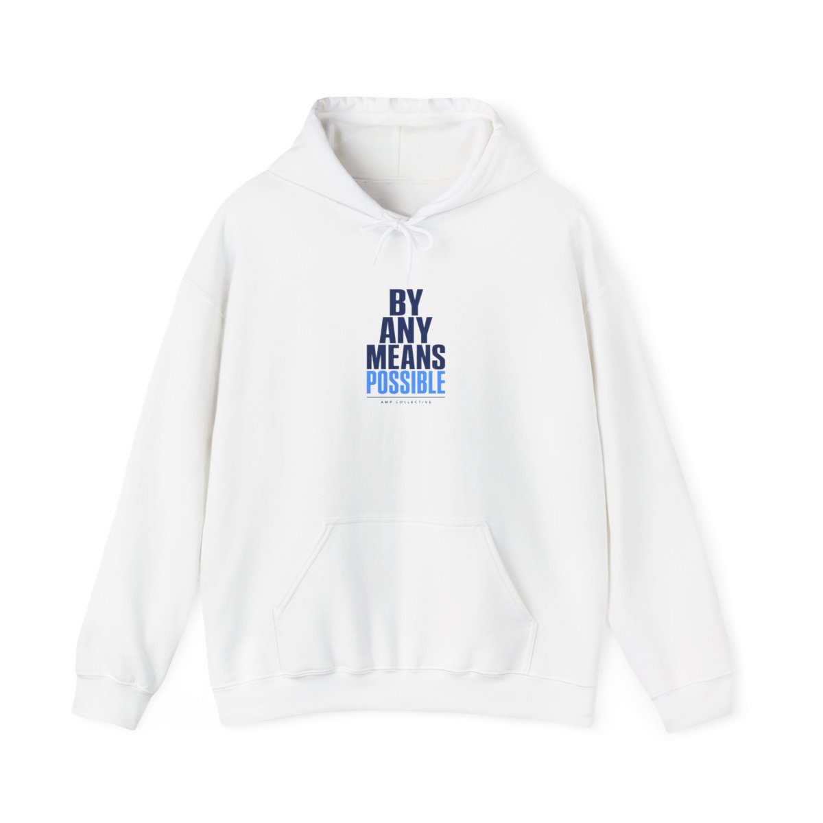 AMP "By Any Means Possible" Hoodie - alternate angle 2, merchandise