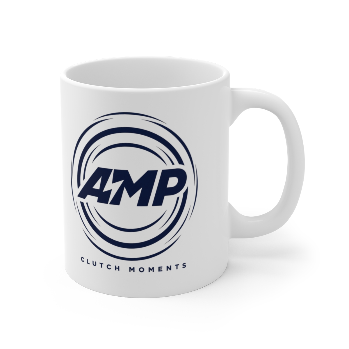 AMP "Clutch Moments" White Mug