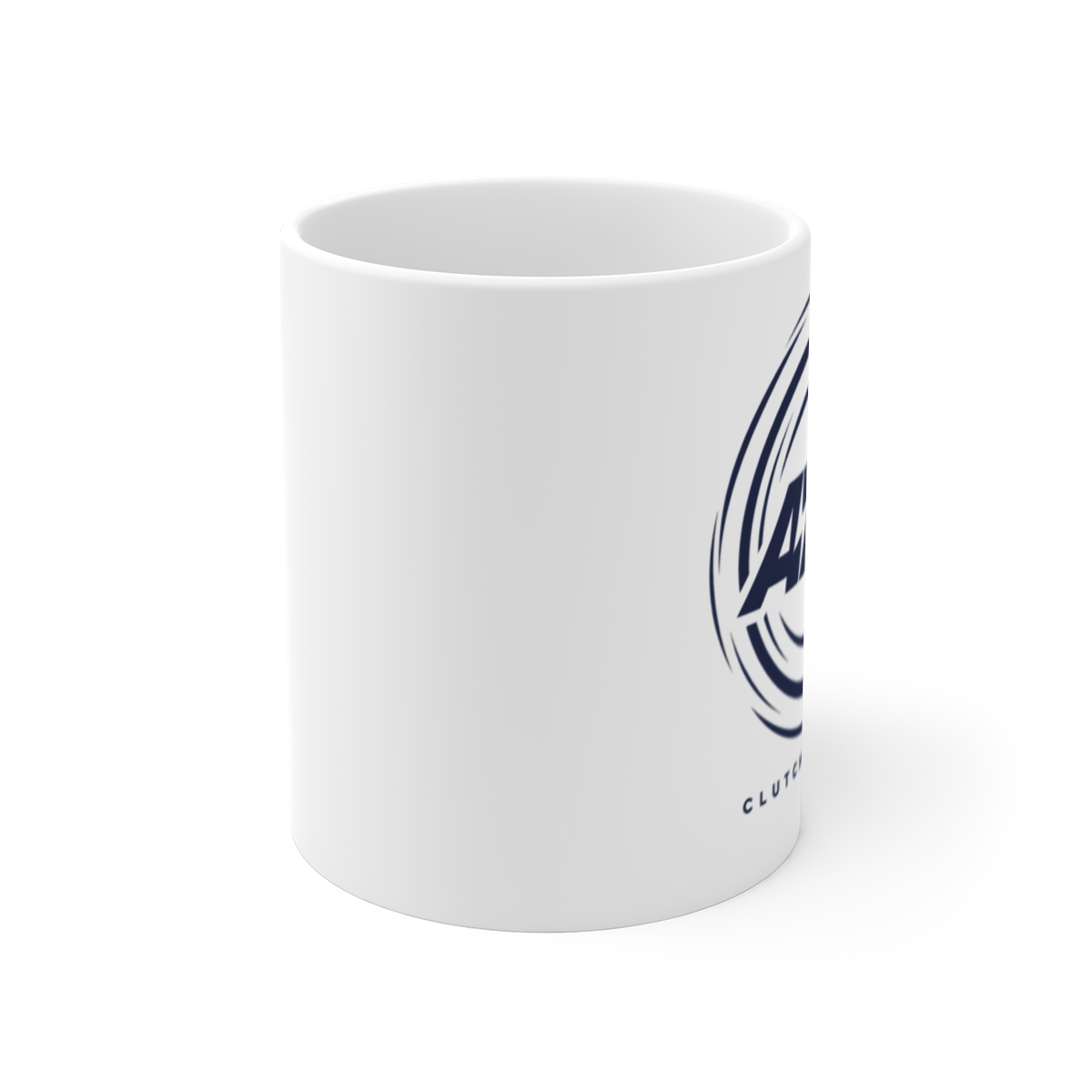 AMP "Clutch Moments" White Mug - alternate angle 1, merchandise