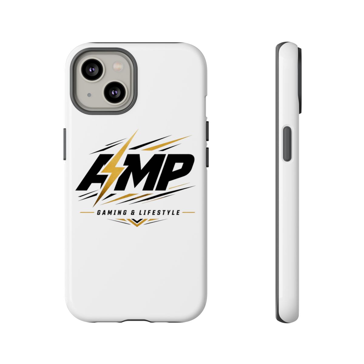 AMP "Gaming & Lifestyle" Phone Case - alternate angle 3, merchandise