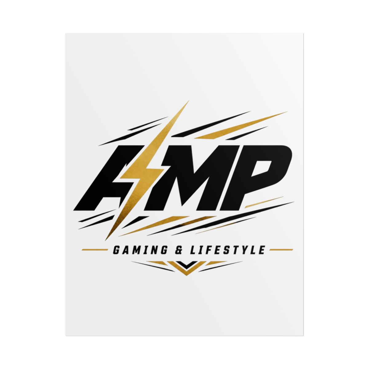 AMP "Gaming & Lifestyle" Poster - alternate angle 1, merchandise